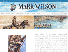 Tablet Screenshot of marklwilson.com.au